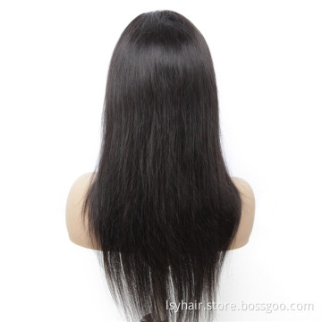 100% Natural Virgin Brazilian Hair Lace Front Wig Cheap Cuticle Aligned Human Hair Full Lace Wigs For Black Women